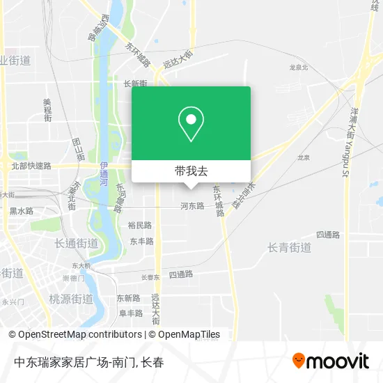 中东瑞家家居广场-南门地图