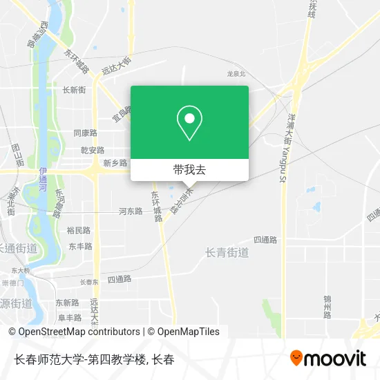 长春师范大学-第四教学楼地图
