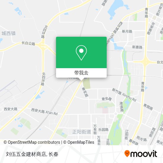 刘伍五金建材商店地图