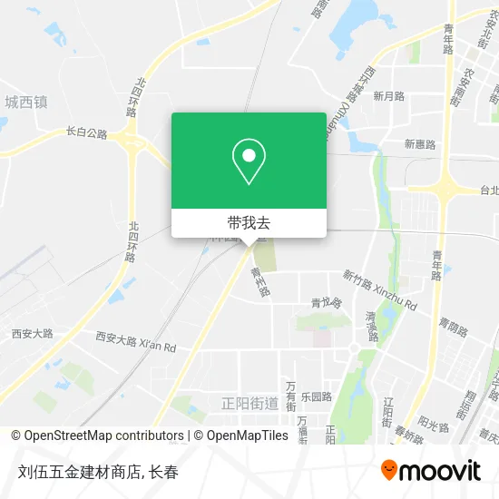 刘伍五金建材商店地图