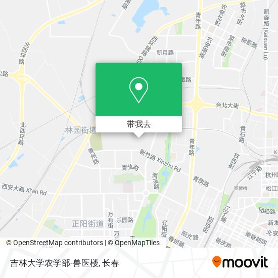 吉林大学农学部-兽医楼地图