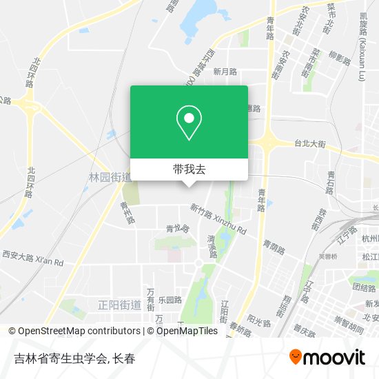 吉林省寄生虫学会地图