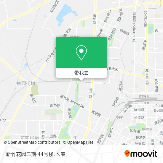 新竹花园二期-44号楼地图