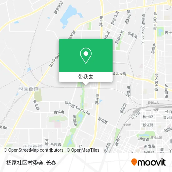 杨家社区村委会地图