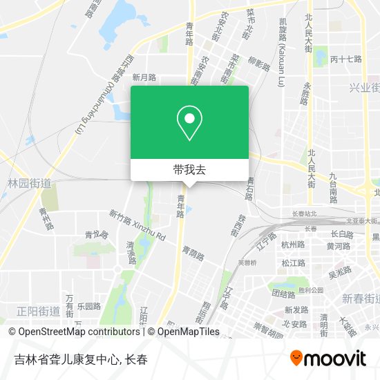 吉林省聋儿康复中心地图