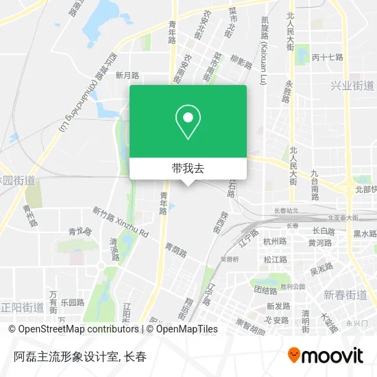 阿磊主流形象设计室地图