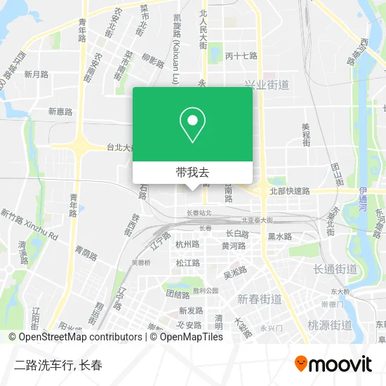 二路洗车行地图