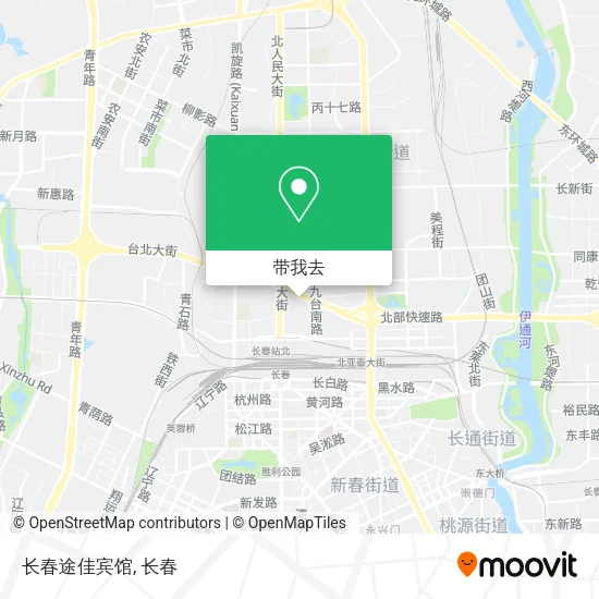长春途佳宾馆地图