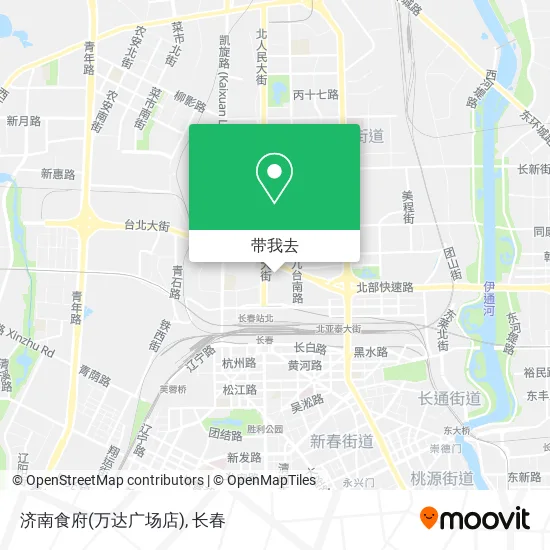 济南食府(万达广场店)地图