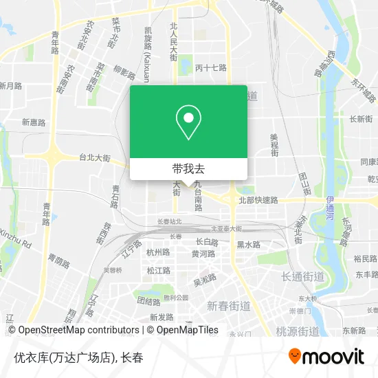 优衣库(万达广场店)地图
