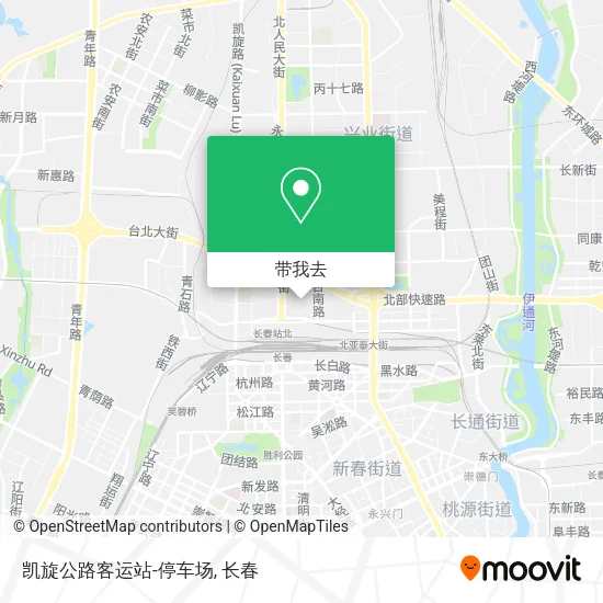 凯旋公路客运站-停车场地图