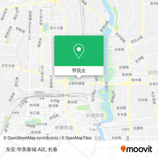 东安·华美春城-A区地图