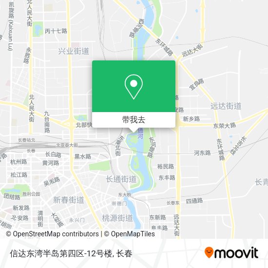信达东湾半岛第四区-12号楼地图