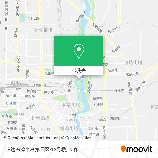 信达东湾半岛第四区-12号楼地图