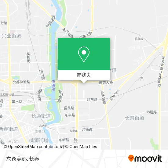 东逸美郡地图