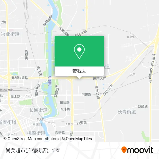 尚美超市(广德街店)地图
