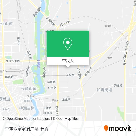 中东瑞家家居广场地图