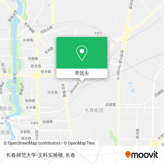 长春师范大学-文科实验楼地图