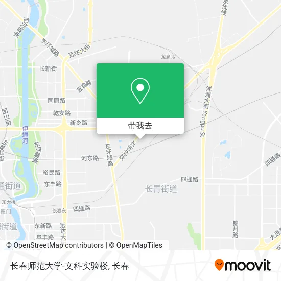 长春师范大学-文科实验楼地图
