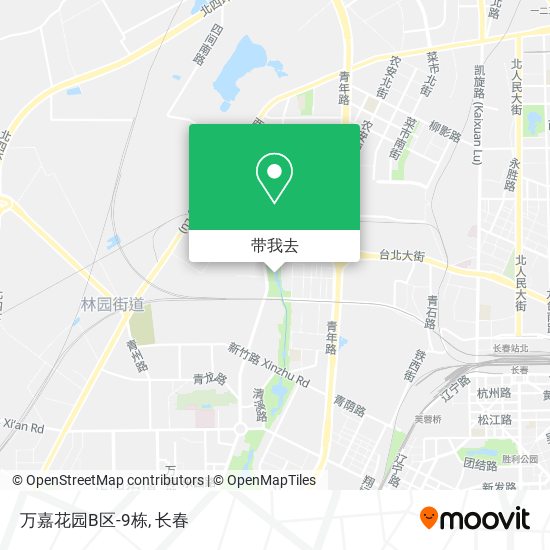 万嘉花园B区-9栋地图