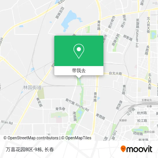 万嘉花园B区-9栋地图