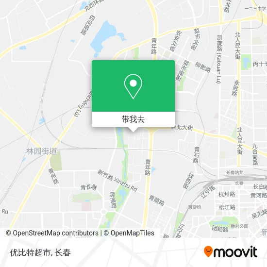 优比特超市地图