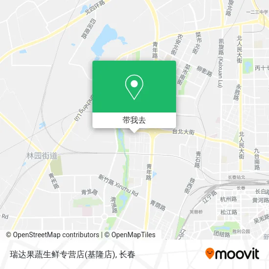 瑞达果蔬生鲜专营店(基隆店)地图