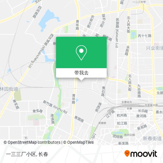 一三三厂小区地图