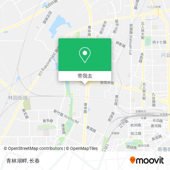 青林湖畔地图