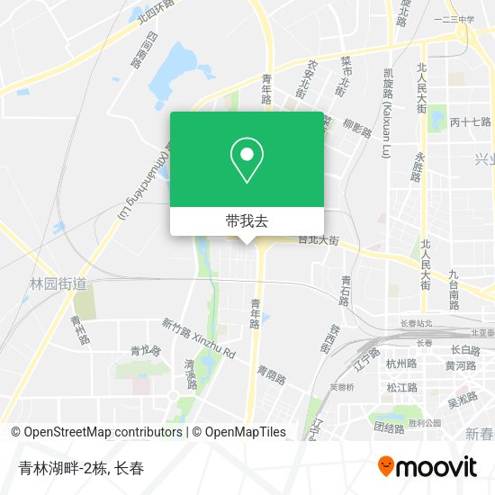 青林湖畔-2栋地图