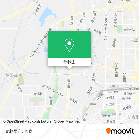 青林早市地图