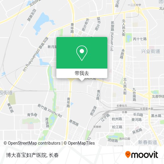 博大喜宝妇产医院地图