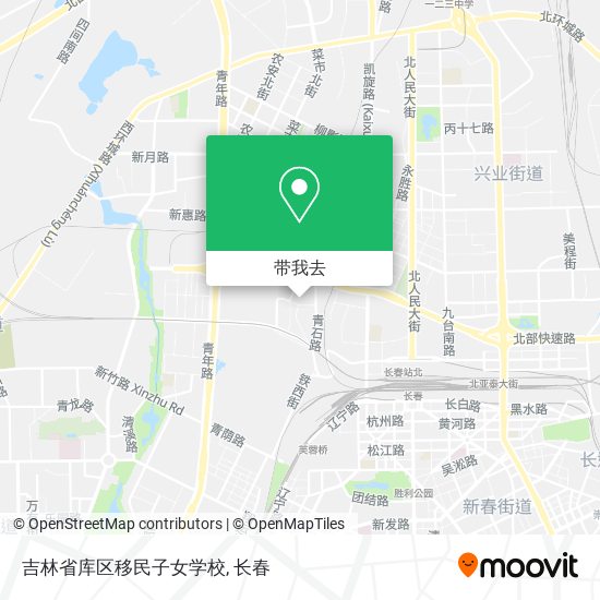 吉林省库区移民子女学校地图