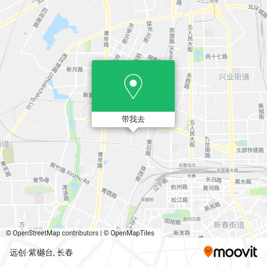远创·紫樾台地图