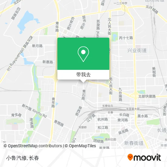小鲁汽修地图