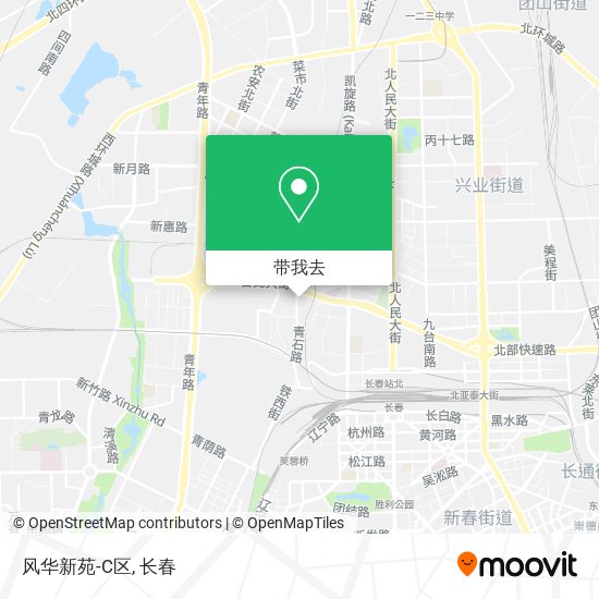 风华新苑-C区地图