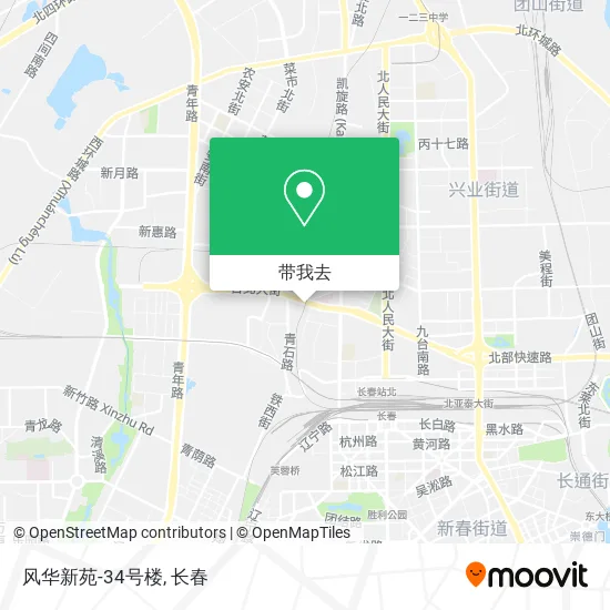 风华新苑-34号楼地图