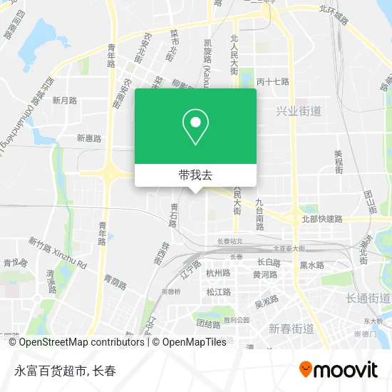 永富百货超市地图