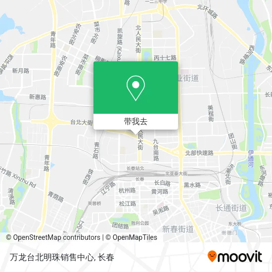 万龙台北明珠销售中心地图