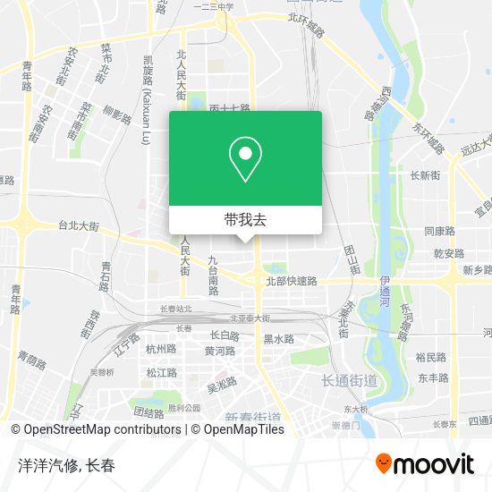 洋洋汽修地图