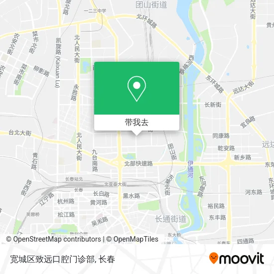 宽城区致远口腔门诊部地图