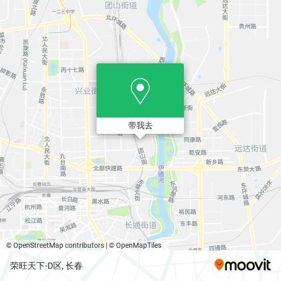 荣旺天下-D区地图