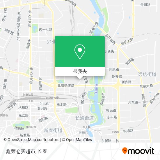 鑫荣仓买超市地图