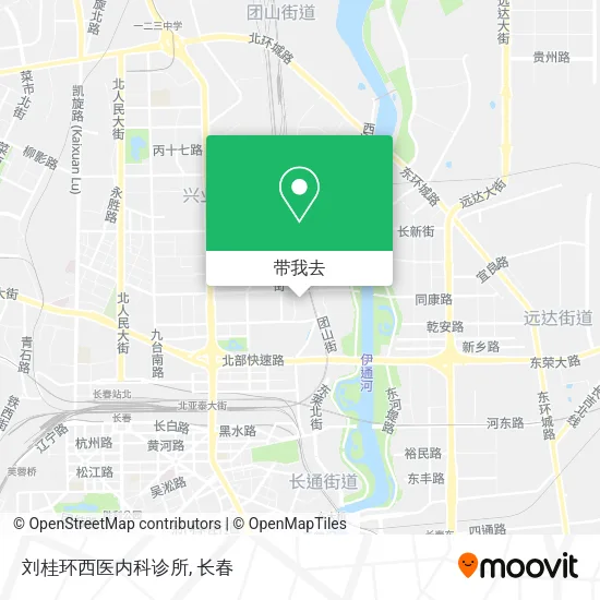 刘桂环西医内科诊所地图