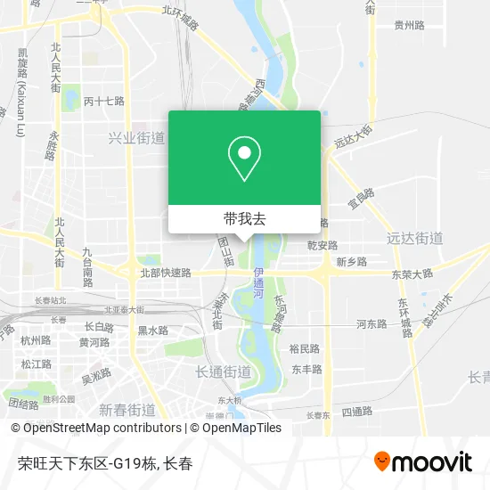 荣旺天下东区-G19栋地图