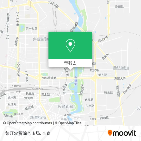 荣旺农贸综合市场地图