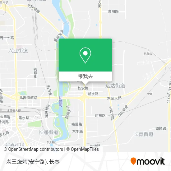 老三烧烤(安宁路)地图