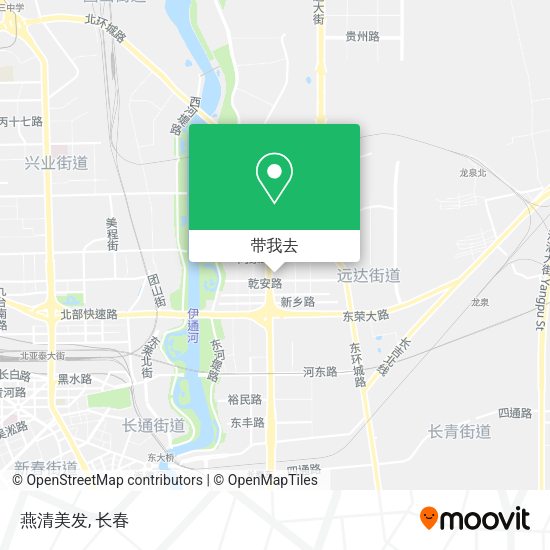 燕清美发地图