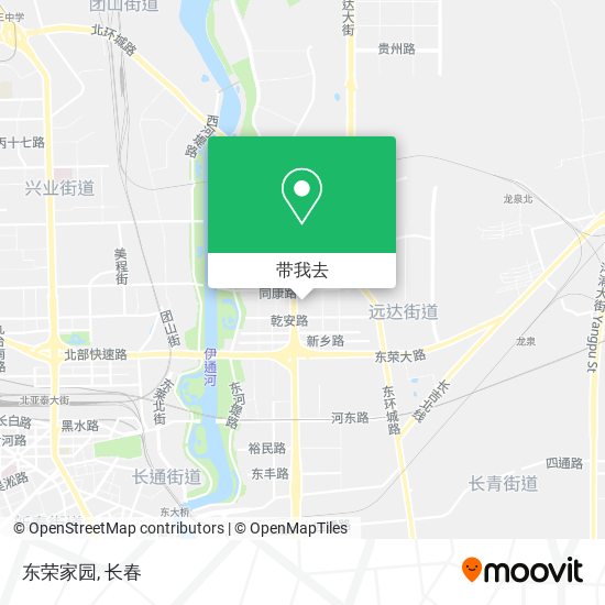 东荣家园地图