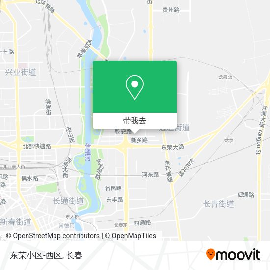 东荣小区-西区地图